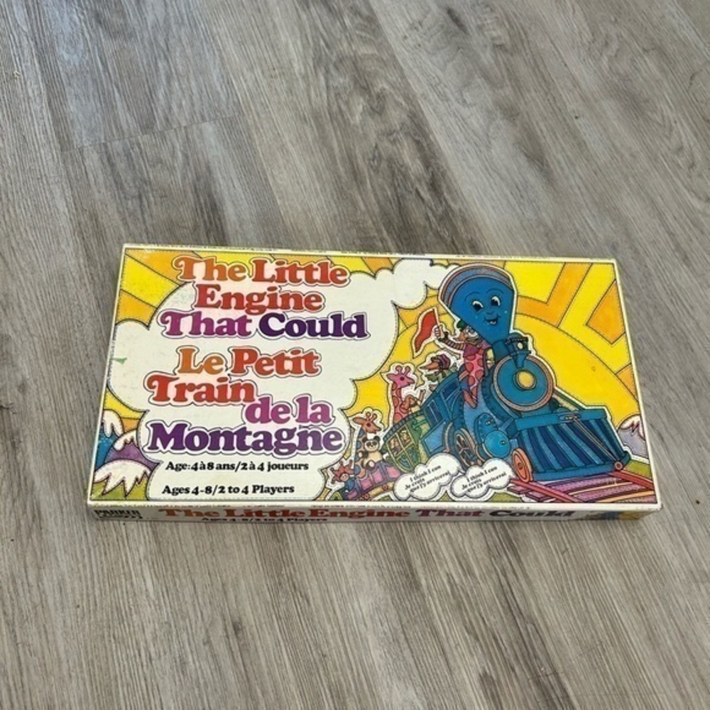 Vintage 1977 Parker Brothers THE LITTLE ENGINE THAT COULD complete board game